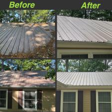 BOATHOUSE-CLEANING-METAL-ROOF-CLEANING-ON-LAKE-GASTON-VALENTINES-VA 1
